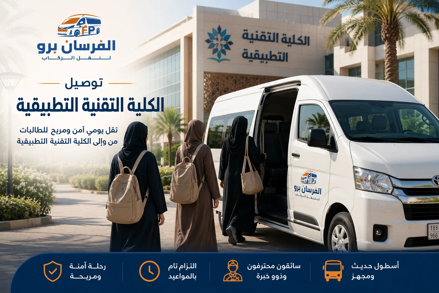 توصيل الكلية التقنية التطبيقية