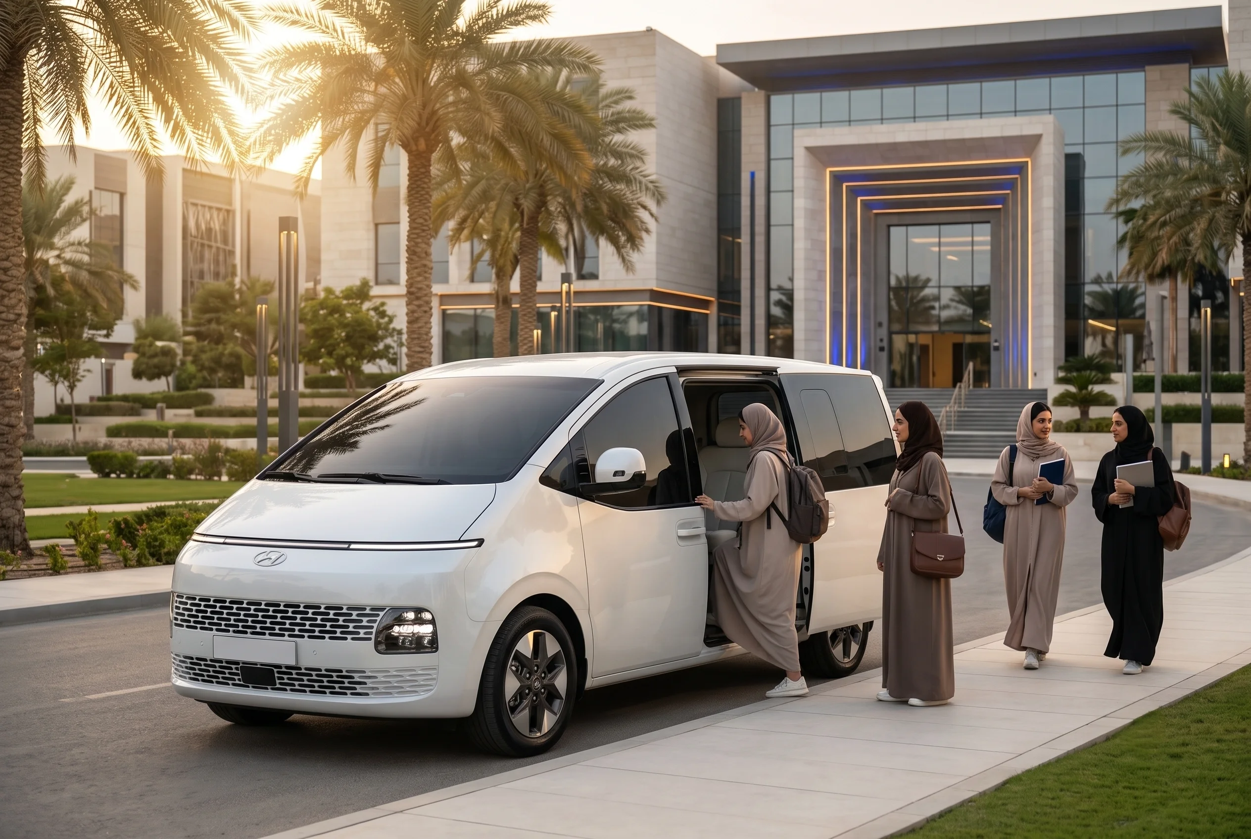 Transportation Service for Applied College Students in Riyadh