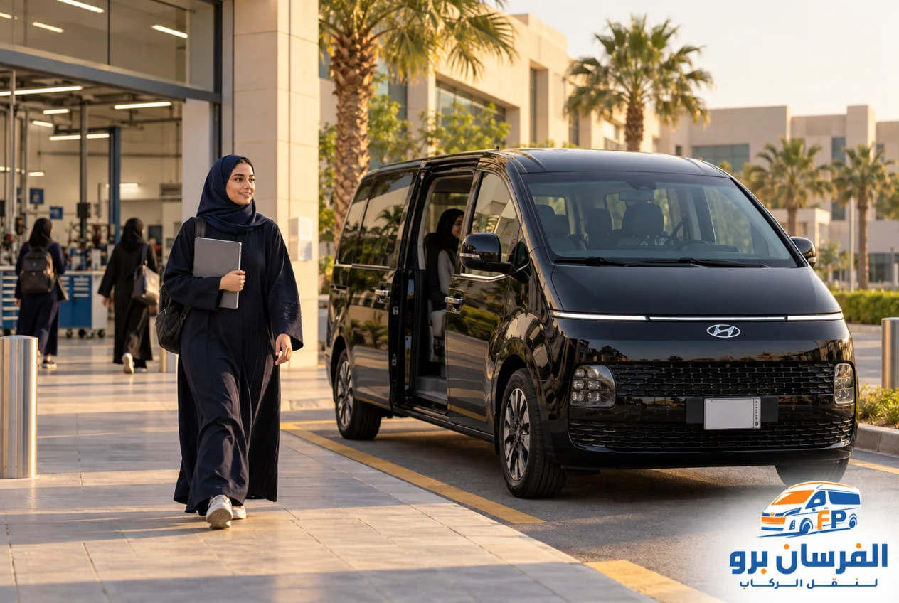 توصيل الكلية التقنية بالرياض: رتّبي العودة بعد التدريب العملي بوضوح