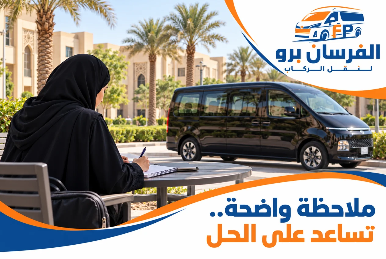 ملاحظة على رحلة الكلية التطبيقية بديراب؟ اكتبي بلاغًا يفصل الوقائع عن التوقعات