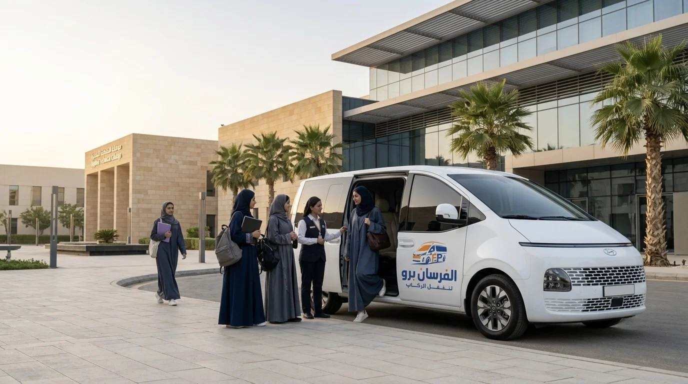 توصيل طالبات جامعة شقراء بالقويعية من غرب الرياض - خدماتنا